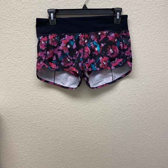 Lululemon Floral Shorts - Picture 1 of 6